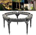 12W LED Ring Landscape Tree Hug Light IP65 Outdoor Waterproof Garden Tree Spotlight AC 220V Landscape Garden Lighting Tree Lamp LED Beam Tree Spotlight(Warm White5PCS)