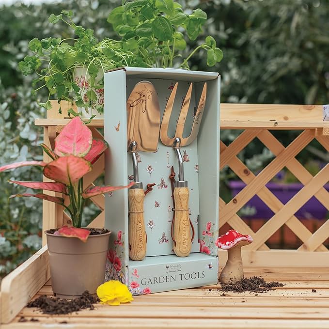 Wrendale Designs by Hannah Dale Fork and Trowel Gardening Tools Set