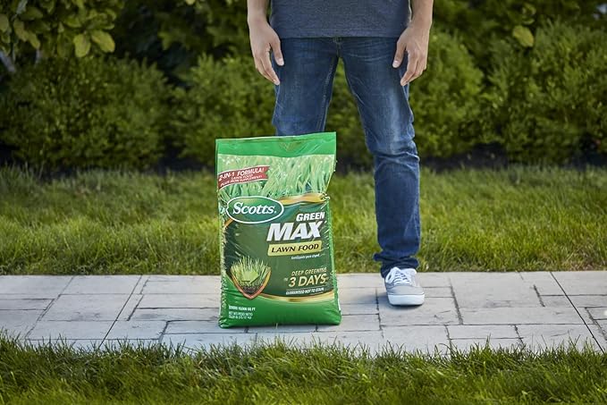 Scotts Green Max Lawn Food Lawn Food Plus Iron Supplement for Deep Greening 33.33 lbs. 2-Pack