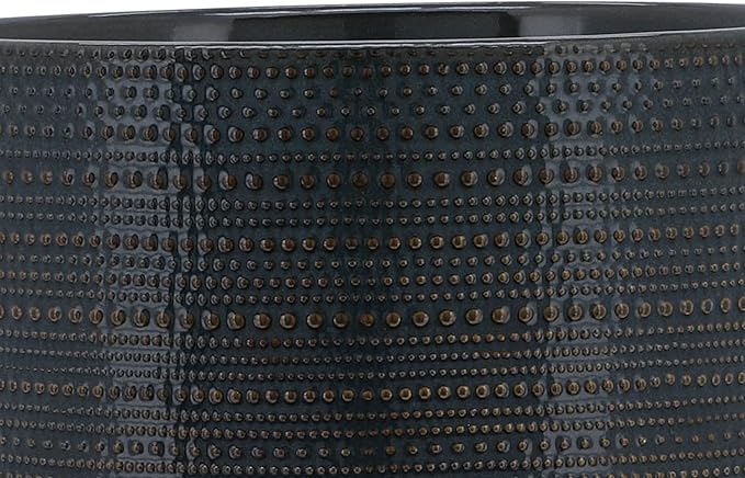 Generic 10 Dotted Planter W Wood Stand Green