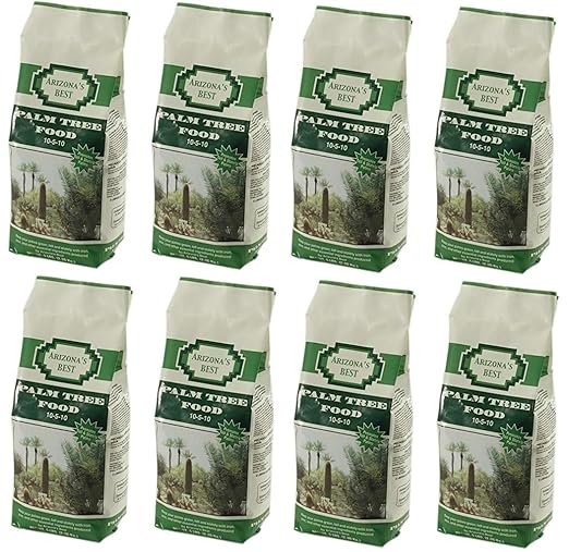 Arizona's Best AZB10050 5 Lb Palm Tree Food Fertilizer - Pack of (8)