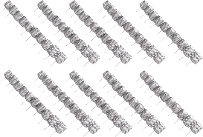 100PCS Stainless Steel Fertilizer Mesh Basket | Column Shape Nutrition Box for Garden/Nursery/Farm | Slow - Release Plant Food Container | Tip Head Design for Easy Insertion (S M L XL XXL)