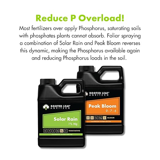 Peak Bloom - Carbon Based Liquid Flower Booster Fertilizer with Phosphorus and Potassium. Nutrition to Help Budding Plants Thrive Nutrients for Flowering Plant - 5 Gallon