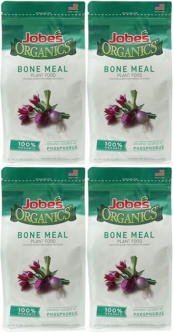 Jobe's Organics Bone Meal Fertilizer 4 lb - 4 Pack