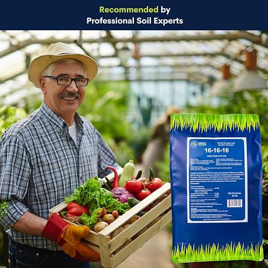 Supply Solutions 16-16-16 Complete Lawn &amp Garden All Purpose Granular Fertilizer - The Ultimate Plant Food for Lush Greenery &amp Vibrant Blooms - for All Plants Vegetables Fruits and Berries
