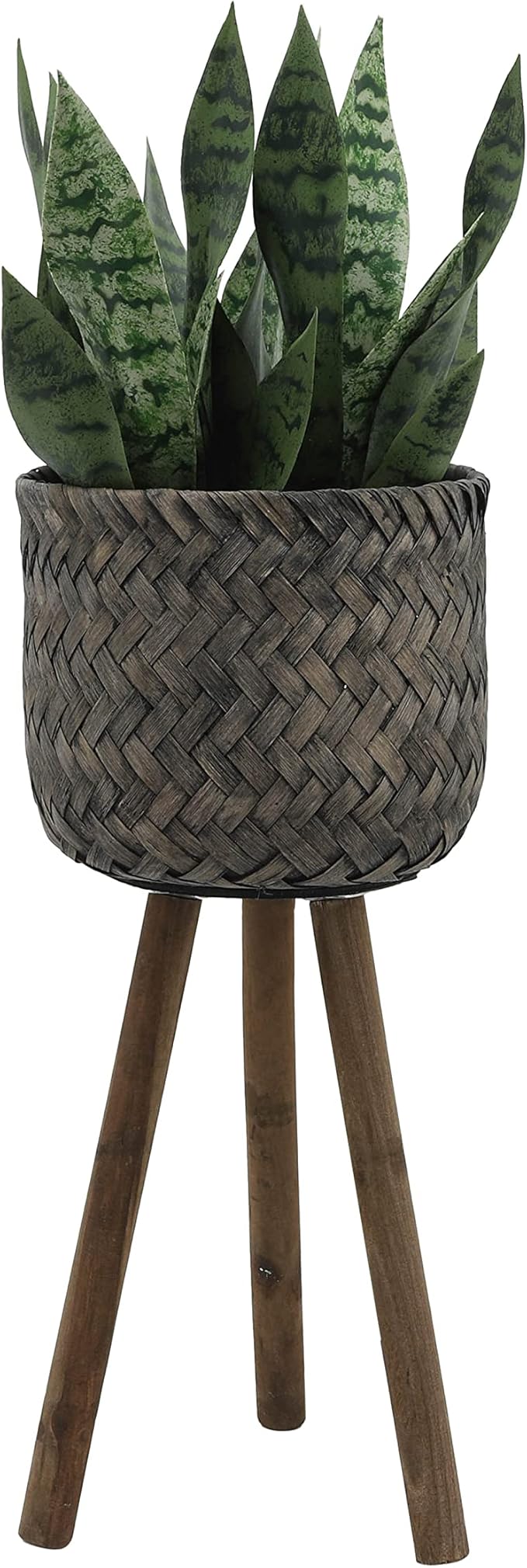 S/2 Bamboo PLANTERS ON Stands
