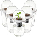 Hydroponics Growing System 5-Set Plant Germination Kit 2026 New – Hydroponics Supplies Planting Container Kit for Beet Canola PP Durable Material No Soil Needed Easy Installation