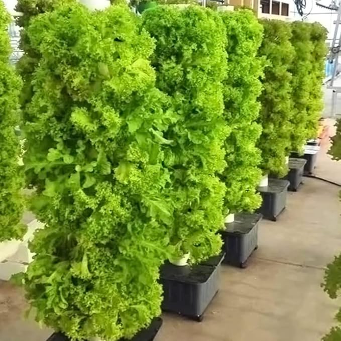 Garden hydroponic Vertical Tower 15-Story 45-Hole hydroponic Tower hydroponic Planting hydroponic symbiotic Planting hydroponic Vertical Planting