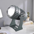 LED Beam Spotlights - LED Spot Lights IP67 Waterproof Narrow Beam Lights AC 220V Spotlight Led Beam Light Outdoor Wall Lamp Landscape Lighting 180° Adjustable Bracket LED Floor Lamp(Yellow20W)