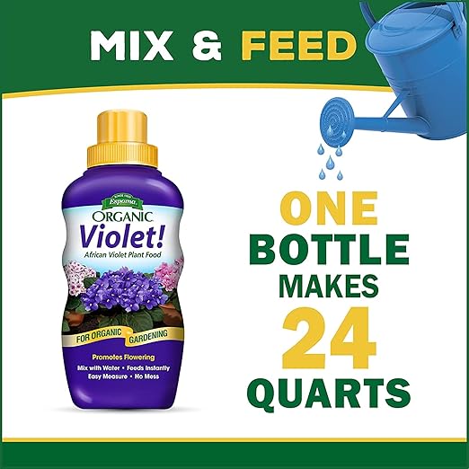 Espoma (VIPF8) Organic Violet Plant Food 8 oz - 5 Pack