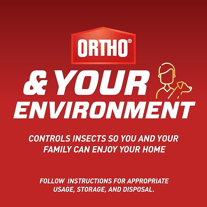 Ortho Home Defense Insect Killer for Indoor and Perimeter2 with Comfort Wand - Ready-To-Use Bug Spray Kills Ants Cockroaches &amp Spiders 1.1 gal. (2-pack)