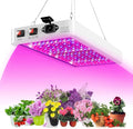 1000W LED Grow Lights Double Chips Full Spectrum Daisy Chain 3 Modes Timer Plant Light for Greenhouse and Indoor Plant Veg and Flower Growing216 LEDs