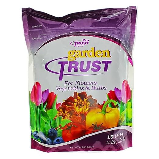 Flower &amp Vegetable 15-15-14 Fertilizer 4 Pounds - Formulated for Annuals Perennials Vegetables &amp Bulbs