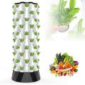 Hydroponics Growing System 6/8/10 Layers Hydroponics Tower Indoor Vertical Gardening Grow Kit with Pump and Water Tank for Leafy Vegetables and Fruits No Soil6Layers