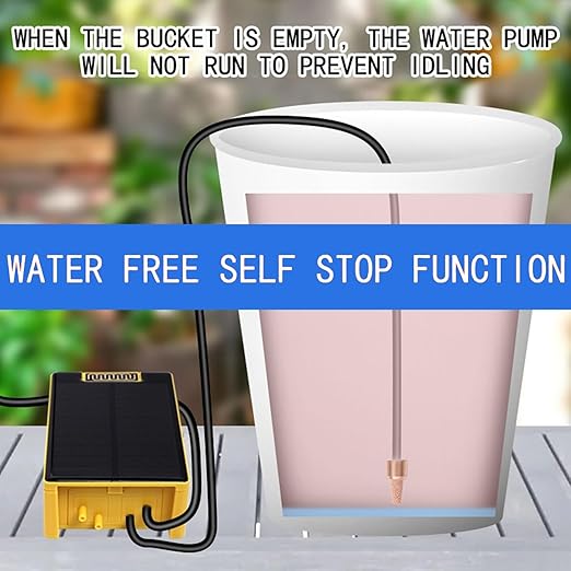 Professional Automatic Drip Irrigation Kits Solar Dual Pump Garden Plant Watering System Indoor Outdoor Watering Device Intelligent Timing Rainwater Sensing Drip Irrigation