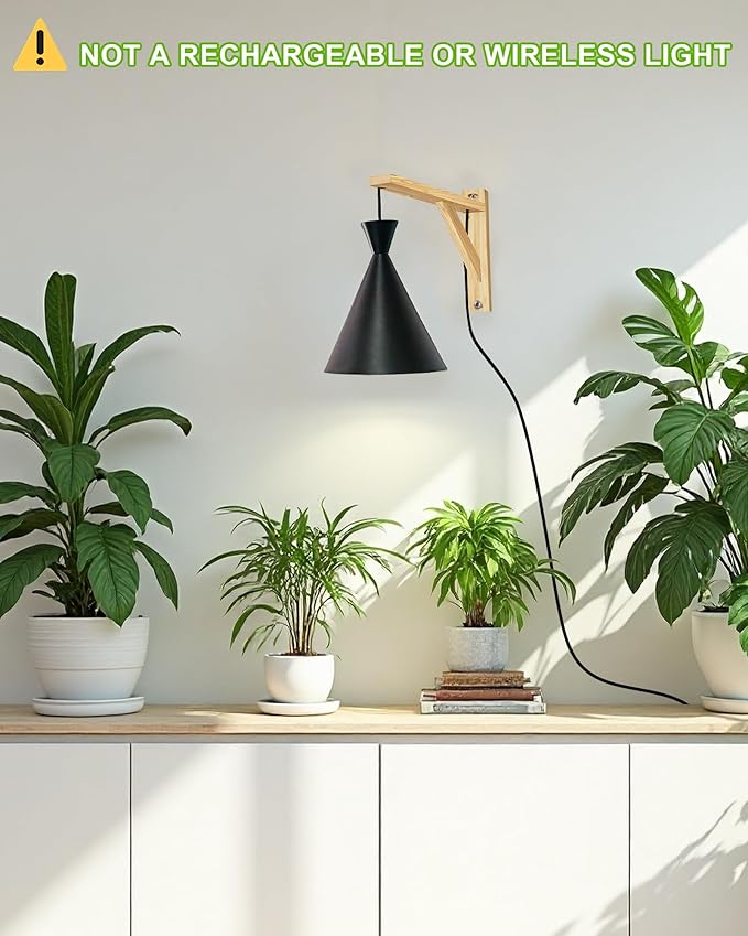 Arikashi Hanging Grow Light LED Growing Light Full Spectrum for Indoor Plants4/8/12H Timer Height Adjustable Grow Lamp for Large Plants
