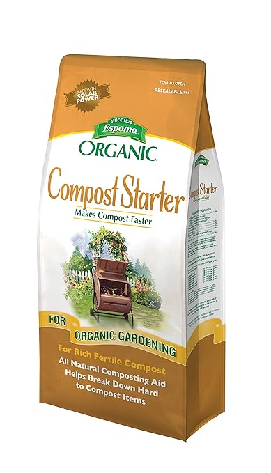 Espoma Compost Starter Natural &amp Organic Composting Aid 4 lb Pack of 3