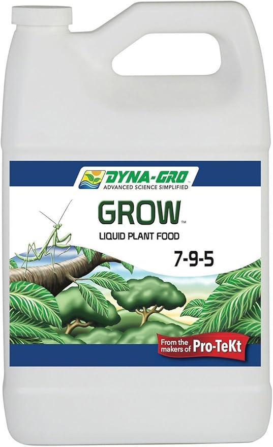 Dyna-Gro GRO-100 Grow 7-9-5 Liquid Plant Food 1 gal White