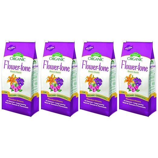 Espoma FT4 4-Pound Flower-Tone 3-4-5 Blossom Booster Plant Food (4)