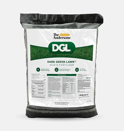 The Andersons Professional DGL Dark Green Lawn™ 25-0-0 Fertilizer - Covers 5000 sqft. (18lb. Bag)