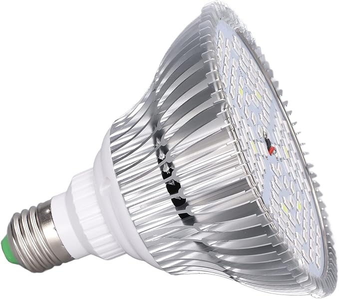 LED Plant Grow Lights 20W Indoor Gardening Bulb with 120 LEDs E27 Socket Lamp for Greenhouses Succulents &amp Flower Beds