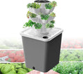 15/20/25/30hole - Plant Hydroponics Tower 3/4/5/6 Floors - Garden Hydroponic Growing System Timer for Herbs Fruits and VegetablesWhite-20Hole//1pc