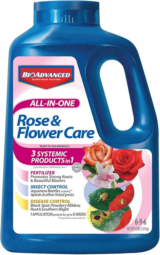 BioAdvanced All-In-One Rose and Flower Care I Granules 4 lb