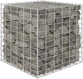 YAFF Cube Gabion Raised Bed Steel Wire 23.6x23.6x23.6