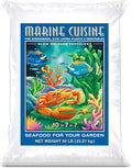 FoxFarm Marine Cuisine All Purpose Fertilizer - 10-7-7 Ocean-Based Plant Food with Crab Meal Seabird Guano - Slow Release Fertilizer for Vegetables Flowers Roses &amp Container Plants - 50 lb