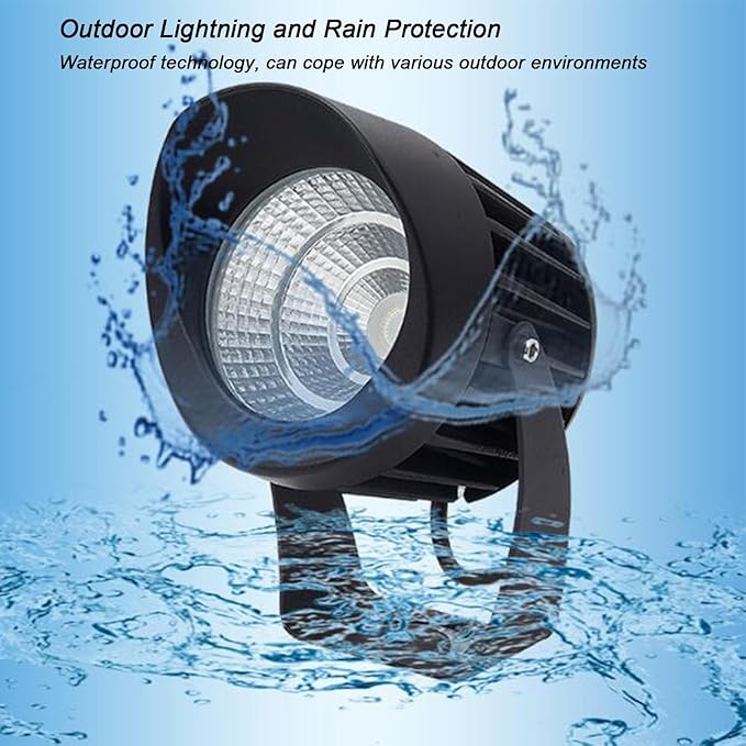 Outdoor Spotlights - Spotlight Led Beam Light - Led Spot Lights AC85-265V COB Tree Lighting IP65 Outdoor Waterproof Landscape Floodlights Garden Villa Courtyard Lawn Lights(Green25W)