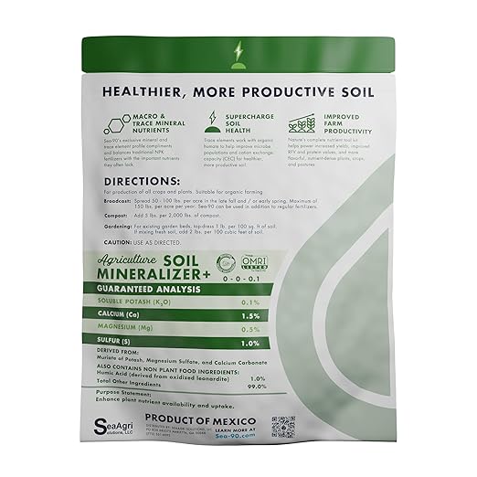 Agriculture Soil Mineralizer+ 5 lb. Bag