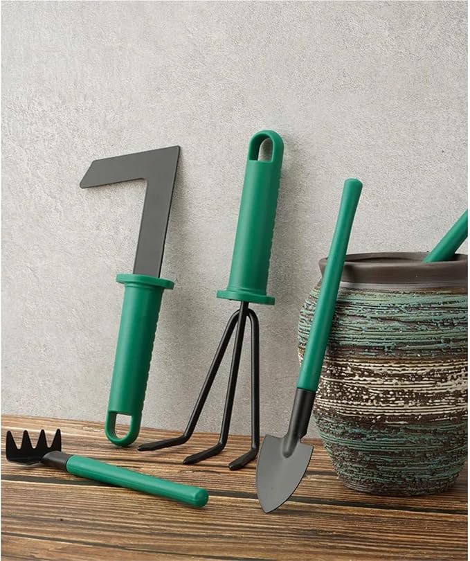 Garden Tool Set Gardening Gift 10 Pieces of Plant Hand Tool Set Suitable for Women and Men Gardeners(Purple10 Piece Set)