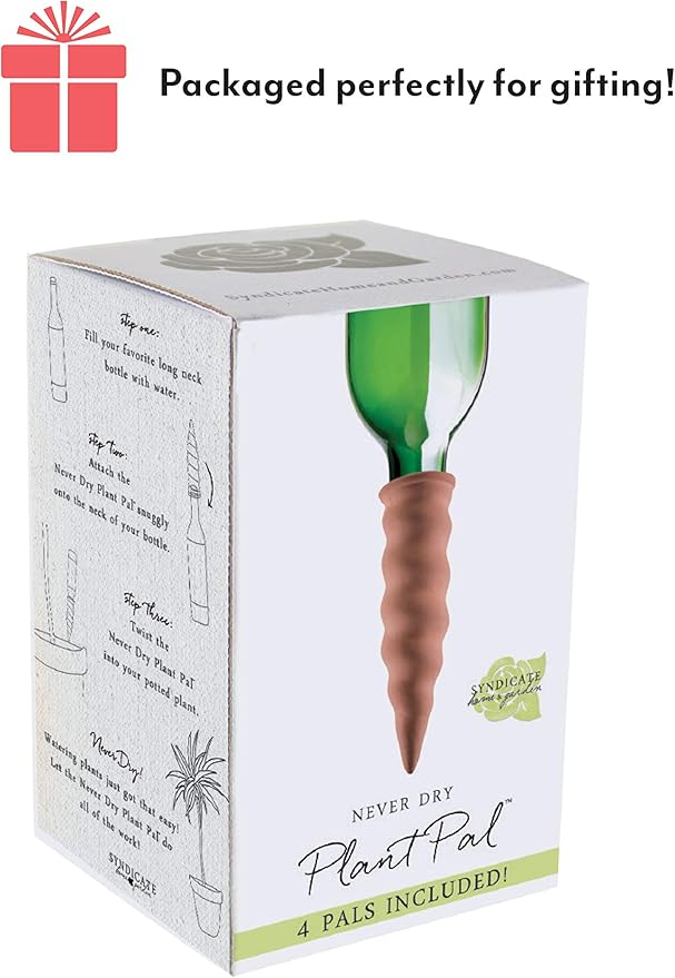Syndicate Sales 67161200 Never Dry Plant Pal Terra Cotta 4 Pk