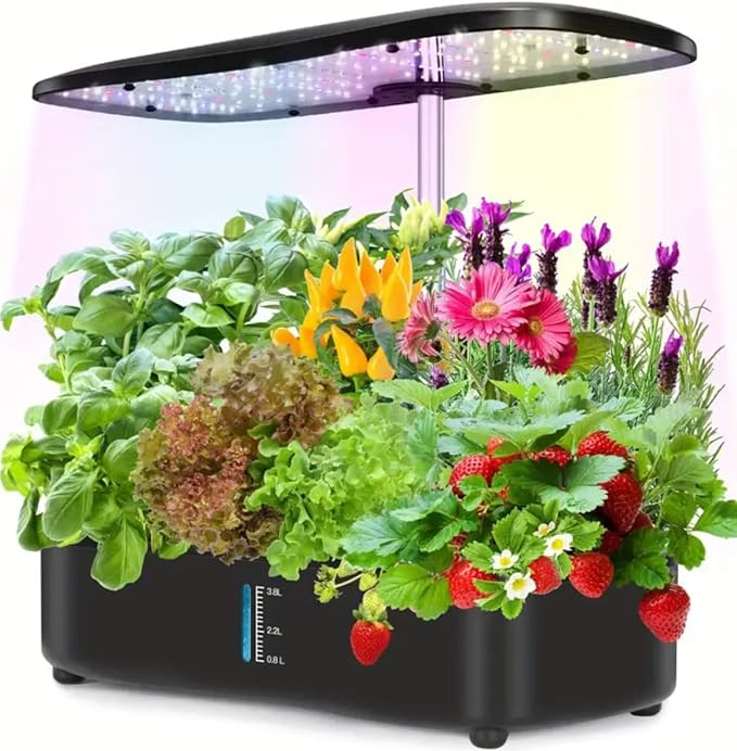 SEDLAV Hydroponic Indoor Garden Hydroponic System with LED Grow Light Hydroponics Growing System (2)