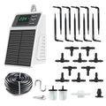 Solar Automatic Drip Irrigation Kit Smart Timer Watering System for 10 Potted Plants Plant Waterer for Balcony Garden Greenhouse Window Sill Indoor Outdoor Use