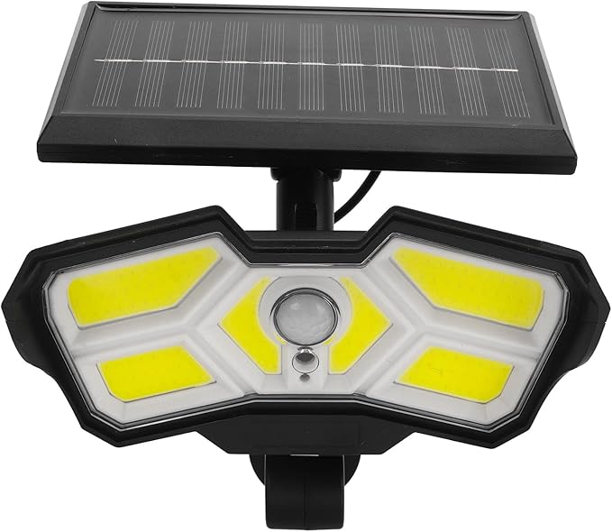 ZJchao Outdoor Solar Lights Outdoor Landscape 2400mah with 2 Brightness Modes for Home Park (ASTEY-KXK-600-128COB)
