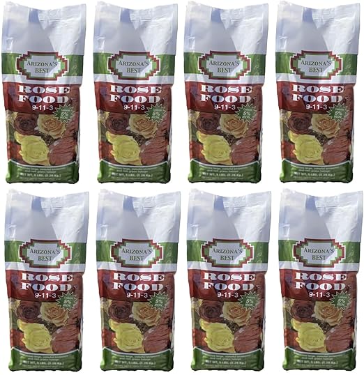 Arizona's Best AZB10072 5 Lb 9-11-3 Rose Food Fertilizer - Pack of (8)