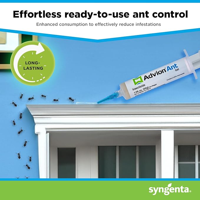 Syngenta Advion Ant Gel 4 tubes 30 grams each