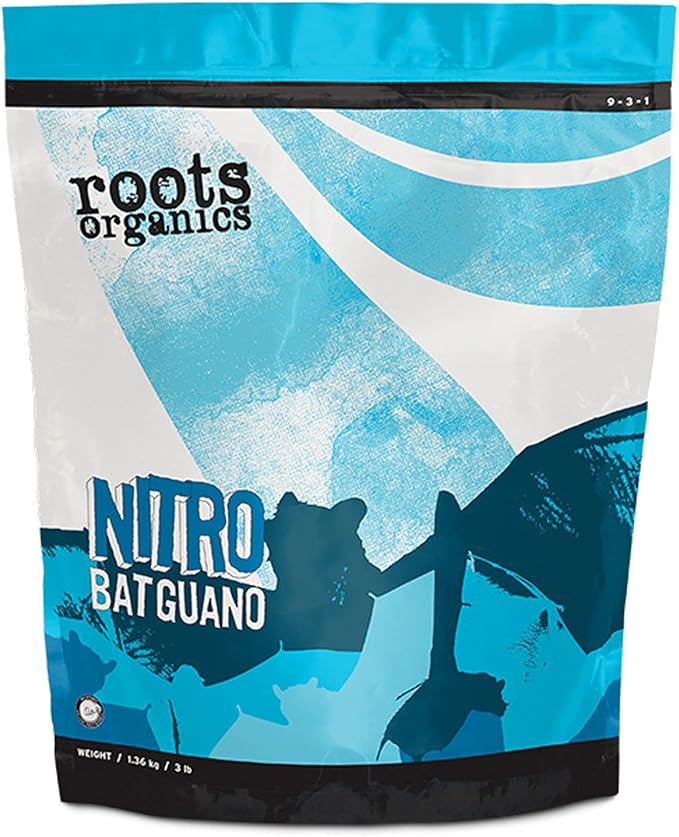 Roots Organics Nitro Bat Guano Fertilizer 9-Pound