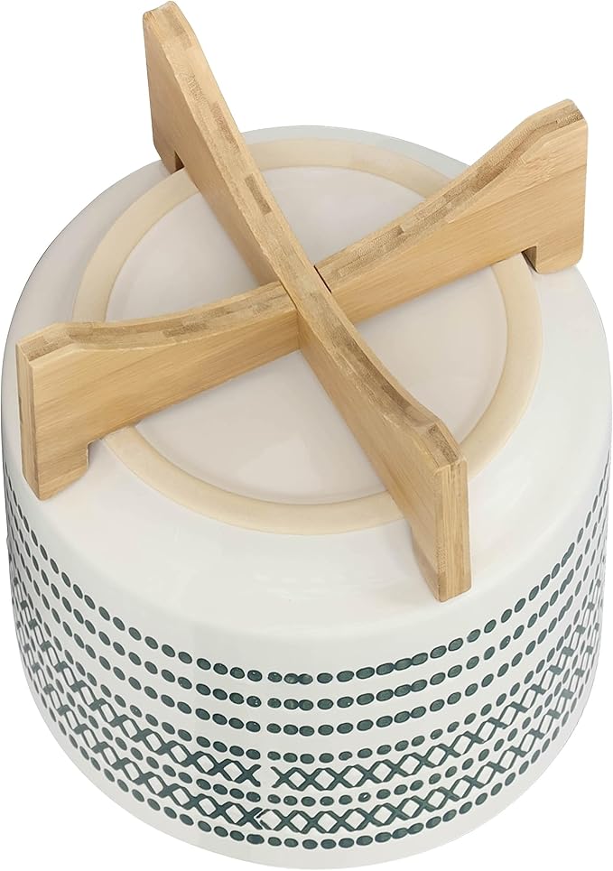 Generic 10 Planter ON STANDW DOTS Blue