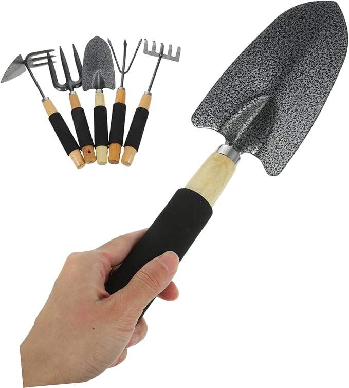 ibasenice 1set Garden Tools Gardening Kit for Efficient Planting and Preparation Lightweight and Portable Hand Tools for Flower and Plant Care