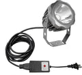 Kiven IP65 Waterproof LED Landscape Up Down Ligh LED Decorative Spotlight Lamp with Plug-in Cord and Timer for Indoor Outdoor Yard Step Statue LED Lawn Light - Grey(10W Warm White)