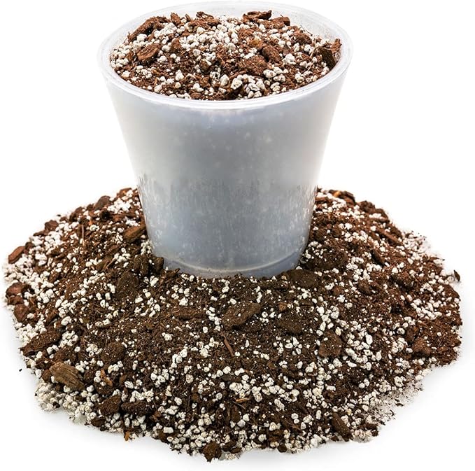 Gardenera Indoor Herb Planters Soil - Specially Blended Mixture for Growing Kitchen Herbs 3 Quart Bag