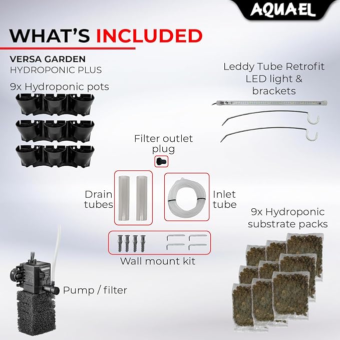 Aquael Versa Garden Hydroponic Plus