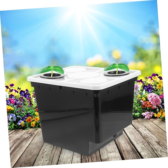 BESPORTBLE Hydroponic Planting Bucket for Garden Self Watering Greenhouse Vegetables Fruit Flower Pot
