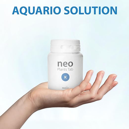 Neo Tabs - Aquarium Plant Fertilizer Root Tabs with Potassium - Potassium Freshwater &amp Saltwater Tank Tablets Safe for Fish &amp Shrimp &amp Snails - Tab K 20 Tabs