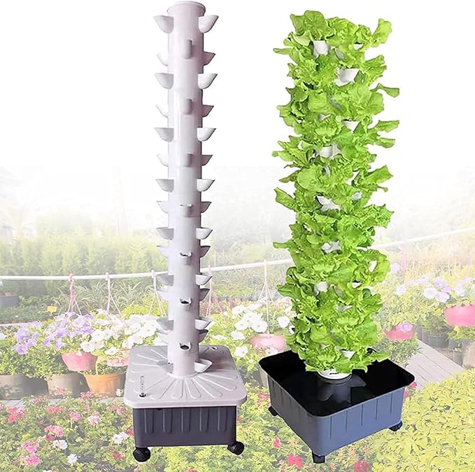 Hydroponics Growing System Hydroponics Tower Garden Hydroponic Growing Sys Aeroponics Growing Kit for Fruits and Vegetables for Fruits and Vegetables