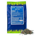 Supply Solutions 25-7-12 Lawn and Turf Fertilizer - 15% Slow Release Nitrogen Lawn Fertilizer for All Grass Types Shrubs - Turf Builder Plant Food Covers 6250 sq.ft (25lbs)