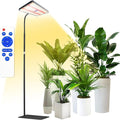 yadoker Grow Light for Indoor Plants286 LEDs Full Spectrum Standing Plant Grow Light with 4H/8H/12H Timer10-Level Brightness 51 AdjustableFlow Grow Lamp for Tall Large Indoor Plants