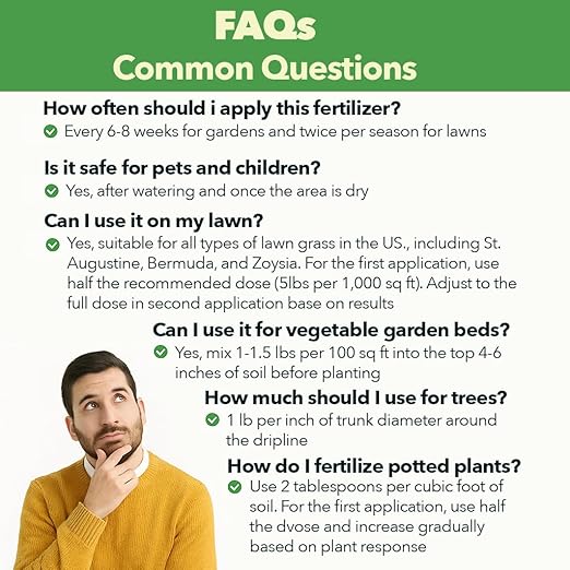 𝐁𝐄𝐒𝐓𝐒𝐄𝐋𝐋𝐄𝐑 10-10-10 Plant Fertilizer Slow Release | 10 10 10 All Purpose Fertilizer for Fruit Trees Evergreens Vegetables Arborvitae Fig Trees Shrubs Pines Oaks Flowers [4 Quarts]